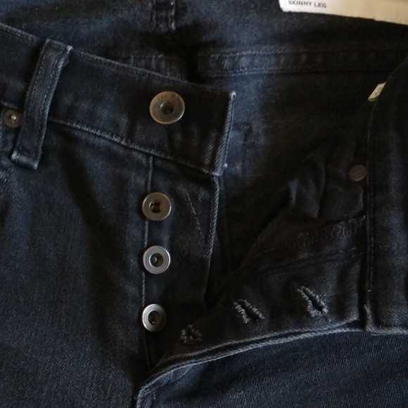 Rag & Bone Denim 8 Standard Issue Jeans Black - Picture 3 of 6